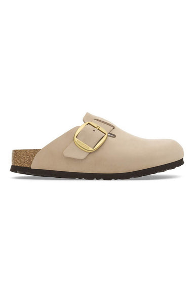 Birkenstock Boston Big Buckle Clogs for Women in Sandcastle