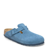 Birkenstock Boston Soft Footbed Clogs for Women in Elemental Blue