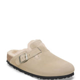 Birkenstock Boston Shearling Clogs for Women in Taupe