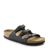 Birkenstock Florida Soft Footbed Birko-Flor Sandals for Women in Black