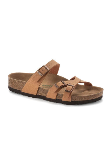 Birkenstock Franca Vegan Birkibuc Sandals for Women in Pecan