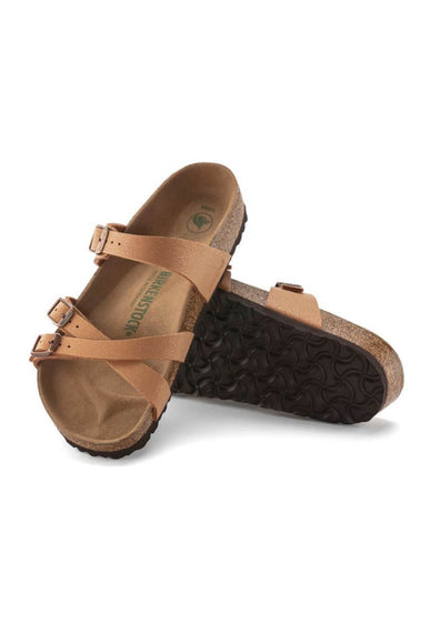 Birkenstock Franca Vegan Birkibuc Sandals for Women in Pecan