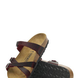 Birkenstock Franca Oiled Leather Sandals for Women in Zinfandel