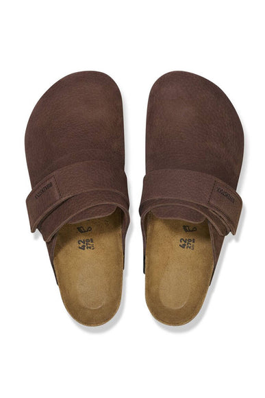 Birkenstock Nagoya Nubuck Leather Shoes for Men in Desert Buck Roast