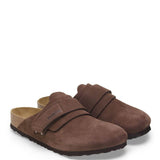 Birkenstock Nagoya Nubuck Leather Shoes for Men in Desert Buck Roast