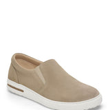 Birkenstock Oswego Suede Leather Shoes for Men in Taupe