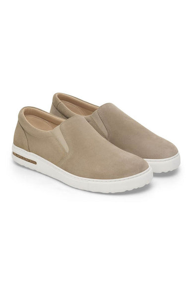 Birkenstock Oswego Suede Leather Shoes for Women in Taupe