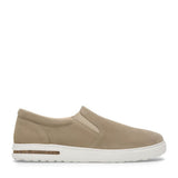 Birkenstock Oswego Suede Leather Shoes for Women in Taupe