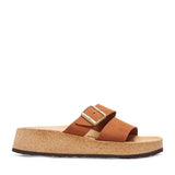 Papillio by Birkenstock Almina Nubuck Sandals for Women in Pecan