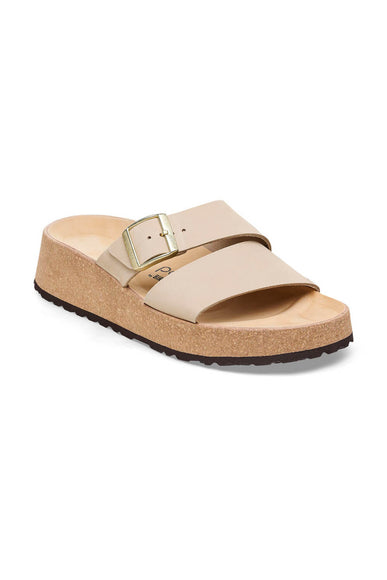 Papillio by Birkenstock Almina Nubuck Sandals for Women in Sandcastle