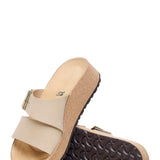 Papillio by Birkenstock Almina Nubuck Sandals for Women in Sandcastle