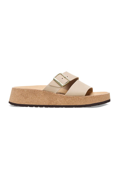 Papillio by Birkenstock Almina Nubuck Sandals for Women in Sandcastle