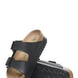 Papillio by Birkenstock Arizona Flex Platform Vegan Birko-Flor Sandals for Women in Black