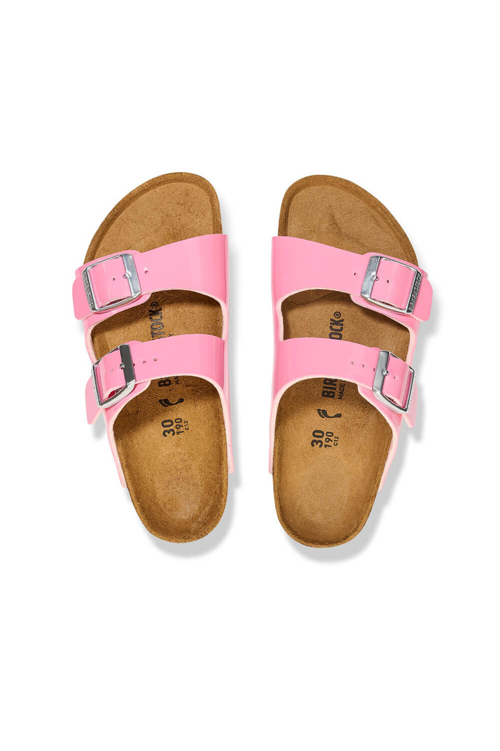 Birkenstock Youth Arizona Sandals for Girls in Candy Pink 