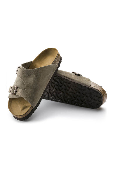 Birkenstock Zurick Suede Sandals for Women in Taupe