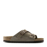 Birkenstock Zurick Suede Sandals for Women in Taupe