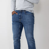 Blend Rock Fit Jeans for Men in Medium Denim