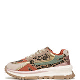 Blowfish Malibu Leo Lace Up Sneakers for Women in Leopard