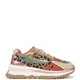 Blowfish Malibu Leo Lace Up Sneakers for Women in Leopard