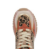 Blowfish Malibu Leo Lace Up Sneakers for Women in Leopard