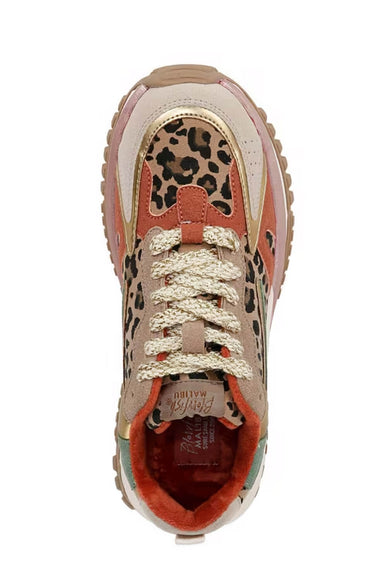 Blowfish Malibu Leo Lace Up Sneakers for Women in Leopard