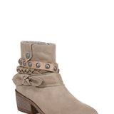 Blowfish Malibu Rally Western Booties for Women in Mushroom