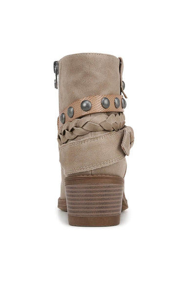 Blowfish Malibu Rally Western Booties for Women in Mushroom