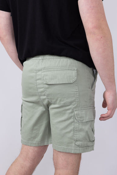 Brooklyn Cloth Washed Twill Shorts for Men in Sage