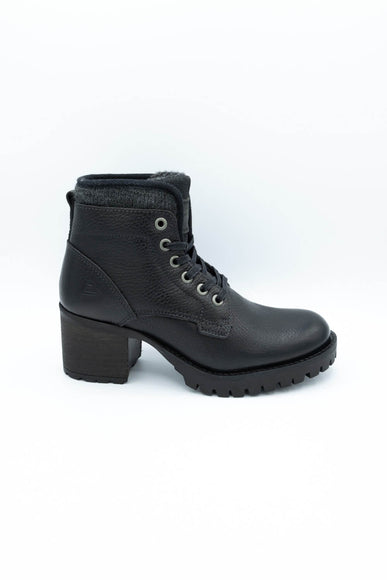 Bullboxer Ankle Lace Up Booties for Women in Black