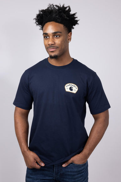 Carhartt 1889 Graphic T-Shirt for Men in Navy