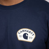 Carhartt 1889 Graphic T-Shirt for Men in Navy