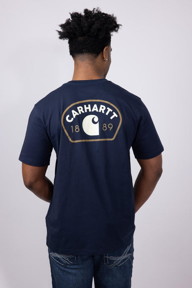 Carhartt 1889 Graphic T-Shirt for Men in Navy