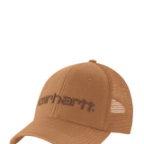 Carhartt Canvas Mesh Back Trucker Hat for Men in Brown