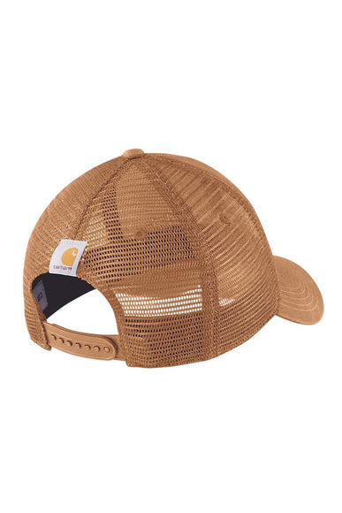 Carhartt Canvas Mesh Back Trucker Hat for Men in Brown