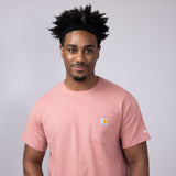 Carhartt Force Pocket T-Shirt for Men in Rose