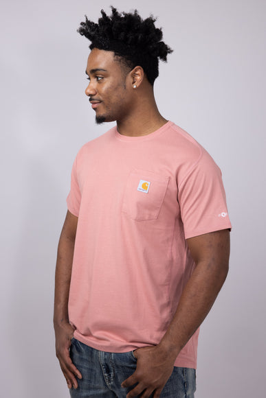 Carhartt Force Pocket T-Shirt for Men in Rose