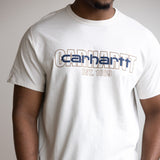 Carhartt Force Relaxed Fit Midweight Logo T-Shirt for Men in Malt