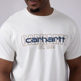 Carhartt Force Relaxed Fit Midweight Logo T-Shirt for Men in Malt