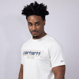 Carhartt Force Relaxed Fit Midweight Logo T-Shirt for Men in Malt