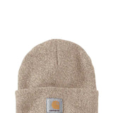 Carhartt Knit Cuff Beanies in Oat Milk Marl