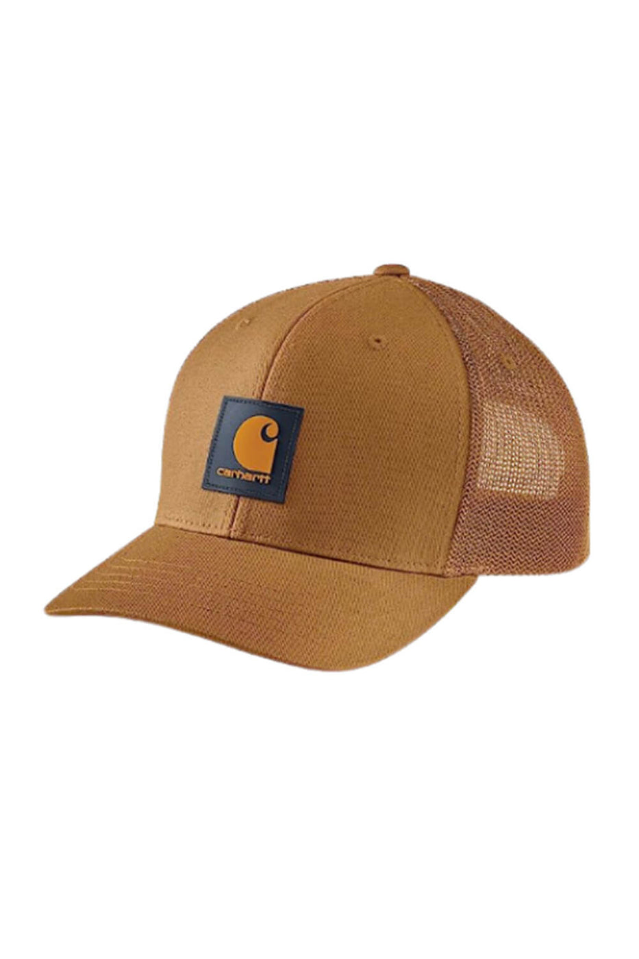 Carhartt Mens Baseball Hat Casual Summer Trucker Wip Logo Beige - Top Brand  Outlet UK