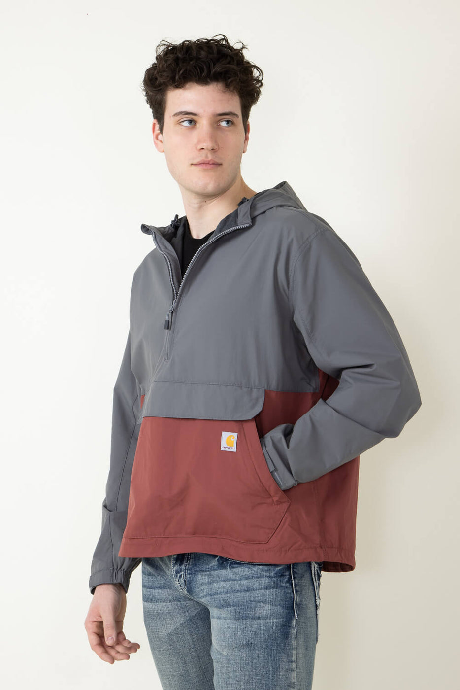 Huk Packable Rain Jacket - Charcoal Grey - M - TackleDirect