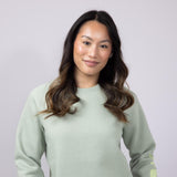 Carhartt Graphic Sweatshirt for Women in Sage Heather