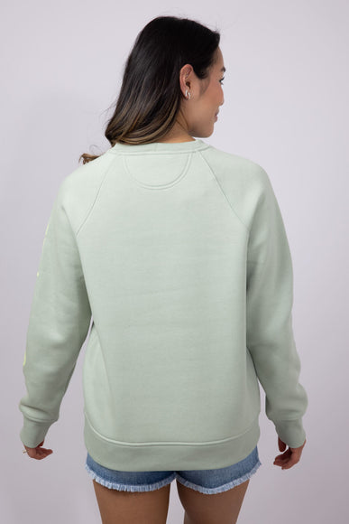 Carhartt Graphic Sweatshirt for Women in Sage Heather