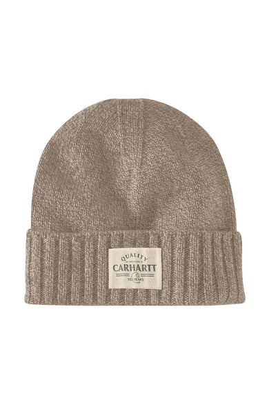 Carhartt Wool Quality Beanie in Flaxseed