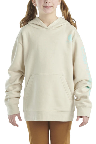 Carhartt Kids Graphic Hoodie for Girls in Malt