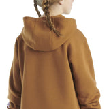 Carhartt Kids Graphic Hooded Sweatshirt for Girls in Brown