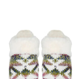 C.C. Ombre Knitted Slippers for Women in Rose Mix