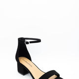 City Classified Weekend Block Heels for Women in Black 