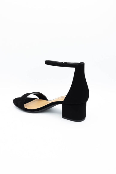 City Classified Weekend Block Heels for Women in Black 